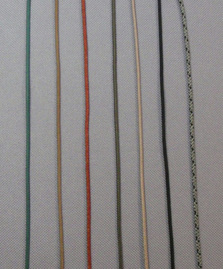 Fly fishing lanyard cord colors.
